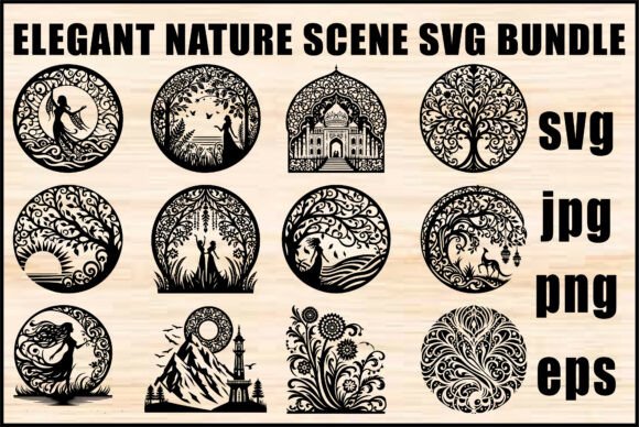 Download Elegant Nature Scene Bundle - Premium Resources