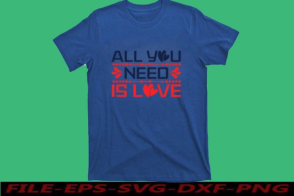 Download Valentine&rsquo;s SVG Cut Files: All You Need is Love - Premium Resources